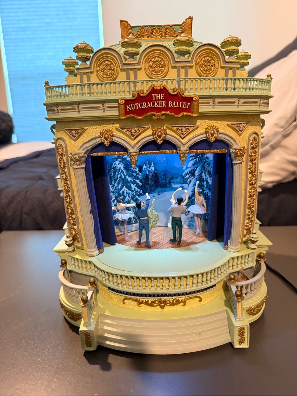 Vintage Mr. Christmas The Nutcracker Ballet Musical Theater Music Box